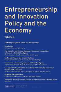 Entrepreneurship and Innovation Policy and the Economy : Volume 4 (Nber-entrepreneurship and Innovation Policy and the Economy)