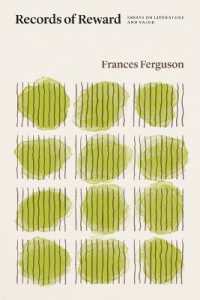 Records of Reward : Essays on Literature and Value (Thinking Literature)