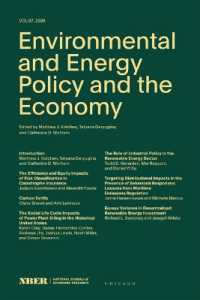 Environmental and Energy Policy and the Economy : Volume 7 (Nber-environmental and Energy Policy and the Economy)