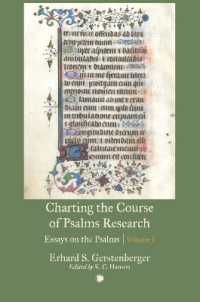 Charting the Course of Psalms Research : Essays on the Psalms, Volume I -- Paperback / softback