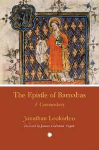 Epistle of Barnabas : a Commentary -- Paperback / softback