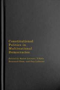 Constitutional Politics in Multinational Democracies (Democracy, Diversity, and Citizen Engagement Series)