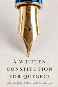 A Written Constitution for Quebec? (Democracy, Diversity, and Citizen Engagement Series)