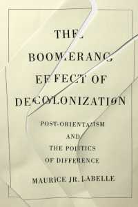 The Boomerang Effect of Decolonization : Post-Orientalism and the Politics of Difference