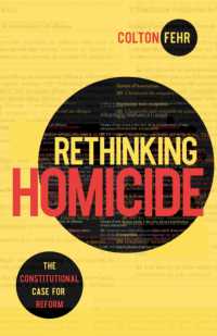 Rethinking Homicide : The Constitutional Case for Reform