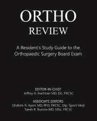 Ortho Review : A Resident's Study Guide to the Orthopaedic Surgery Board Exam