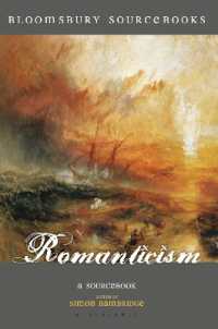 ロマン主義資料集<br>Romanticism : A Sourcebook (Palgrave Sourcebooks)