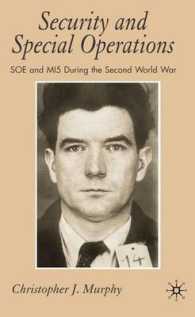 Security and Special Operations : SOE and MI5 during the Second World War