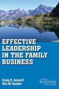 Effective Leadership in the Family Business (Family Business Leadership)