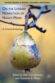 On the Literary Nonfiction of Nancy Mairs : A Critical Anthology (Critical Studies in Gender, Sexuality, and Culture)