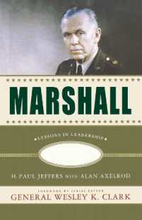 Marshall : Lessons in Leadership (Great Generals)
