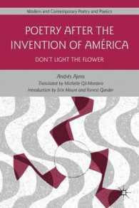Poetry after the Invention of America : Don't Light the Flower (Modern and Contemporary Poetry and Poetics)