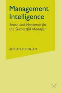 Management Intelligence : Sense and Nonsense for the Successful Manager
