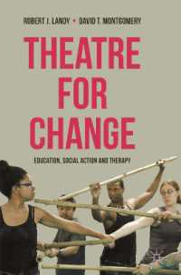 変革のための演劇<br>Theatre for Change : Education, Social Action and Therapy