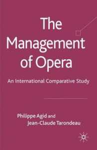 オペラハウス経営：国際比較<br>The Management of Opera : An International Comparative Study