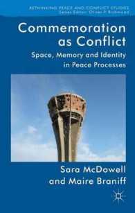 Commemoration as Conflict : Space, Memory and Identity in Peace Processes (Rethinking Peace and Conflict Studies)