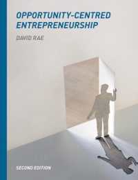 チャンスを活かす起業家精神（第２版）<br>Opportunity-Centred Entrepreneurship （2ND）