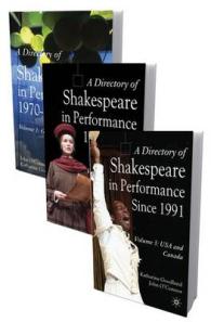 シェイクスピア・パフォーマンス事典（全３巻）<br>A Directory of Shakespeare in Performance
