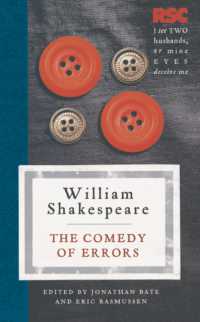 ＲＳＣ版シェイクスピア『間違いの喜劇』<br>Comedy of Errors (The Rsc Shakespeare) -- Paperback