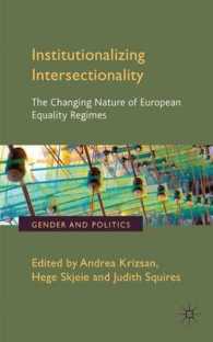 Institutionalizing Intersectionality : The Changing Nature of European Equality Regimes (Gender and Politics)