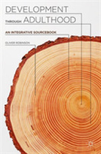 成人期の発達<br>Development through Adulthood : An Integrative Sourcebook