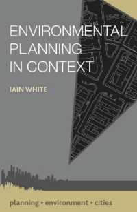 Environmental Planning in Context (Planning, Environment, Cities)