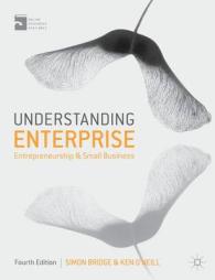 企業、起業家精神と中小企業経営（第４版）<br>Understanding Enterprise : Entrepreneurship & Small Business （4TH）