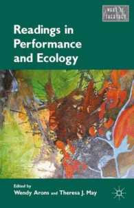 Readings in Performance and Ecology (What Is Theatre?)