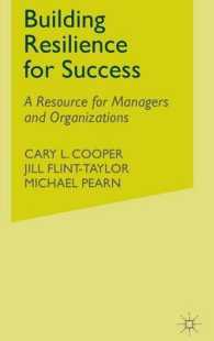 Building Resilience for Success : A Resource for Managers and Organizations