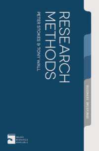 Research Methods (Palgrave Business Briefing)