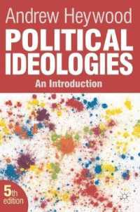 政治イデオロギー入門（第５版）<br>Political Ideologies : An Introduction （5TH）