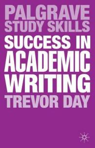 Success in Academic Writing (Palgrave Study Skills)