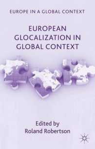 欧州のグローカル化：グローバルな背景<br>European Glocalization in Global Context (Europe in a Global Context)
