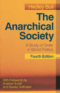 Ｈ．ブル『国際社会論：アナーキカル・ソサイエティ』（原書）第４版<br>The Anarchical Society （4TH）