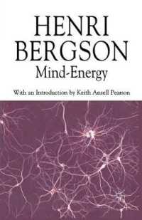 Mind-Energy (Henri Bergson Centennial Series)
