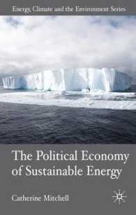 持続可能エネルギーの政治経済学<br>The Political Economy of Sustainable Energy (Energy, Climate and the Environment)