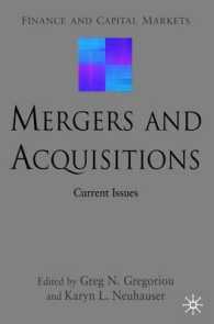 Ｍ＆Ａの今日的論点<br>Mergers and Acquisitions : Current Issues (Finance and Capital Markets)