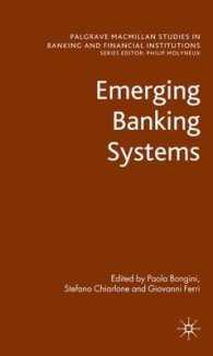 新興国の銀行システム<br>Emerging Banking Systems (Palgrave Macmillan Studies in Banking and Financial Institutions)