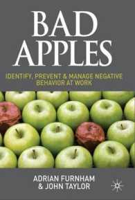 職場におけるネガティブ行動への対処<br>Bad Apples : Identify, Prevent & Manage Negative Behaviour at Work