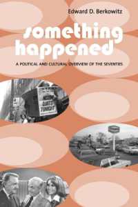1970年代、何かが起こった：アメリカ政治・文化概観<br>Something Happened : A Political and Cultural Overview of the Seventies