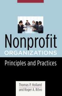 NPOの原理と実務<br>Nonprofit Organizations : Principles and Practices (Foundations of Social Work Knowledge Series)