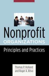 NPOの原理と実務<br>Nonprofit Organizations : Principles and Practices (Foundations of Social Work Knowledge Series)