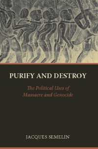 Purify and Destroy : The Political Uses of Massacre and Genocide (The CERI Series in Comparative Politics and International Studies)