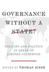 国家無きガバナンス<br>Governance without a State? : Policies and Politics in Areas of Limited Statehood
