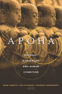 Apoha : Buddhist Nominalism and Human Cognition