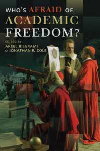 学問の自由なんかこわくない：１７人の知識人の論集<br>Who's Afraid of Academic Freedom?