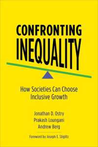 格差への対処：包括的成長に向けて<br>Confronting Inequality : How Societies Can Choose Inclusive Growth