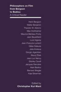 映画哲学者読本：ベルクソンからバディウまで<br>Philosophers on Film from Bergson to Badiou : A Critical Reader