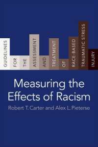 Measuring the Effects of Racism : Guidelines for the Assessment and Treatment of Race-Based Traumatic Stress Injury