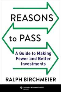 Reasons to Pass : A Guide to Making Fewer and Better Investments